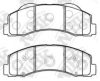 NiBK PN51003 Brake Pad Set, disc brake